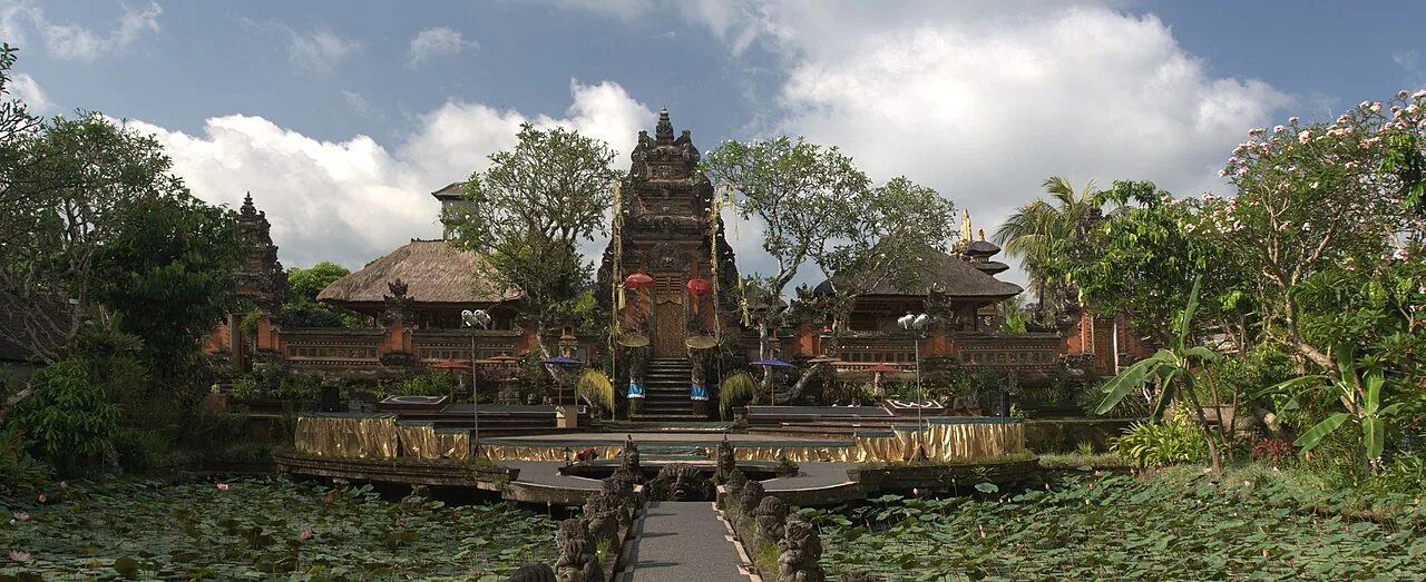 Pura Taman Saraswati Lotus Water Temple